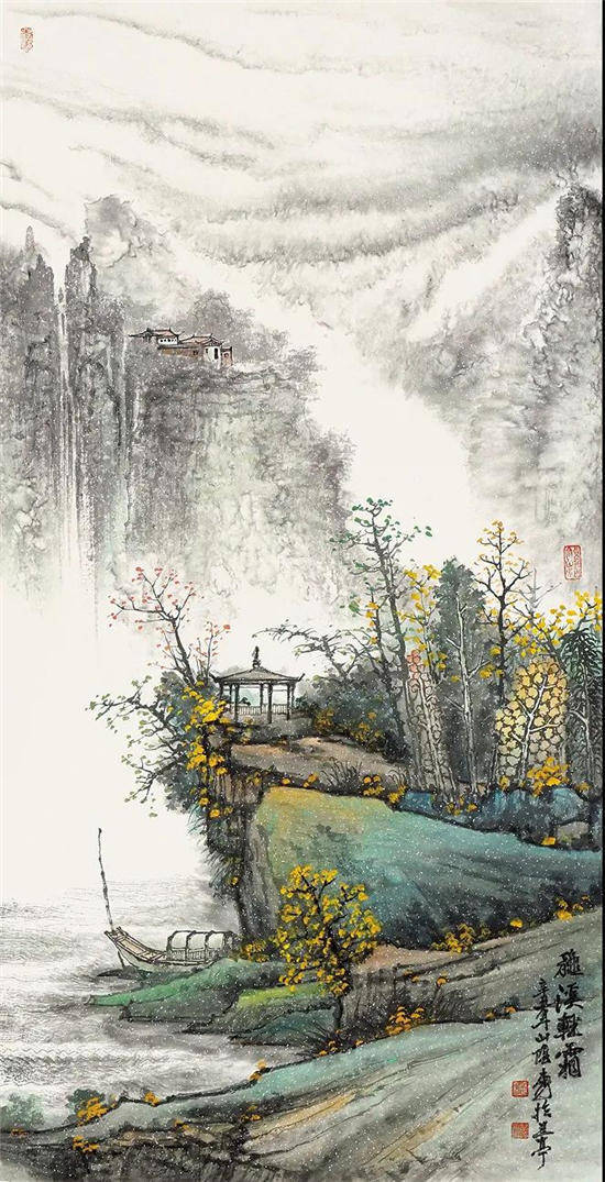 醉美绍兴方本幼山水画展