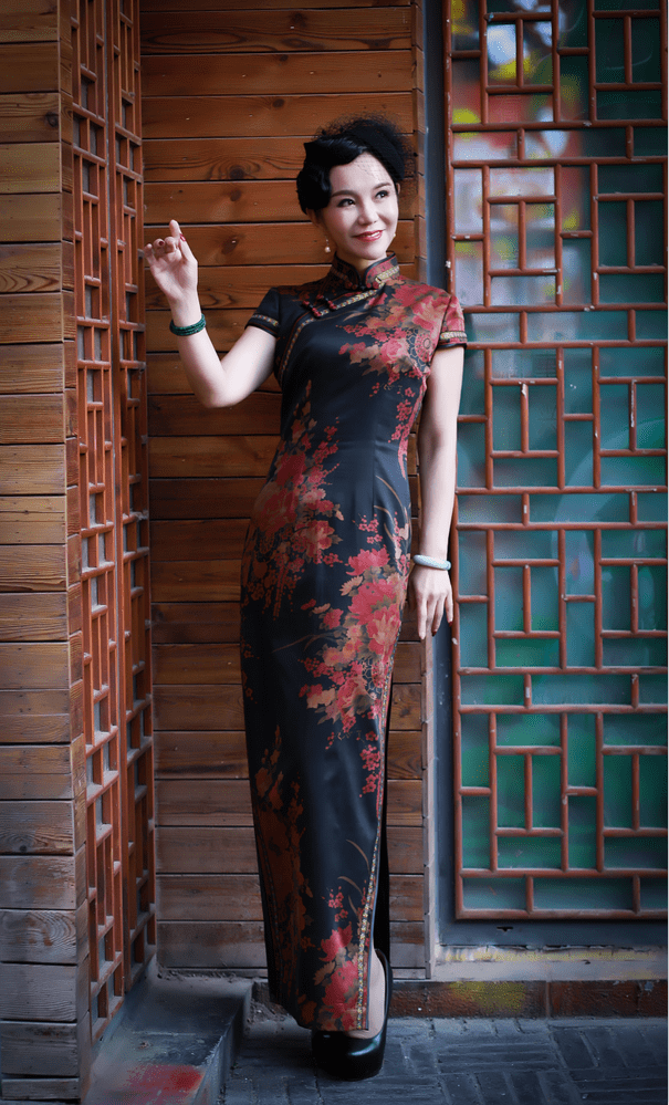 高贵庄|济南旗袍金扣子写真体验被温柔治愈