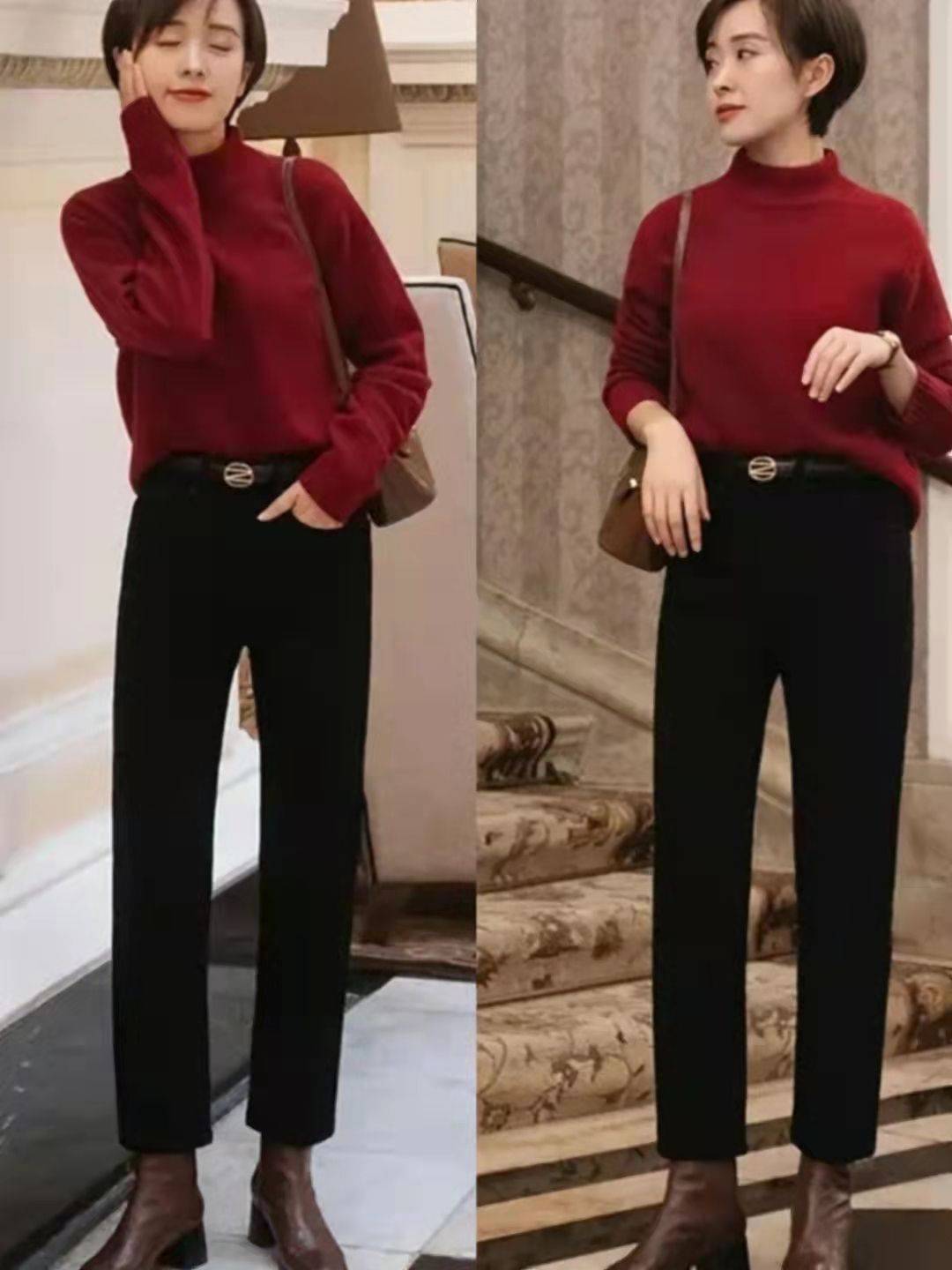 毛衣|秋季衣服不用多，学会基础款的“一衣多穿”，再也不用担心穿衣难