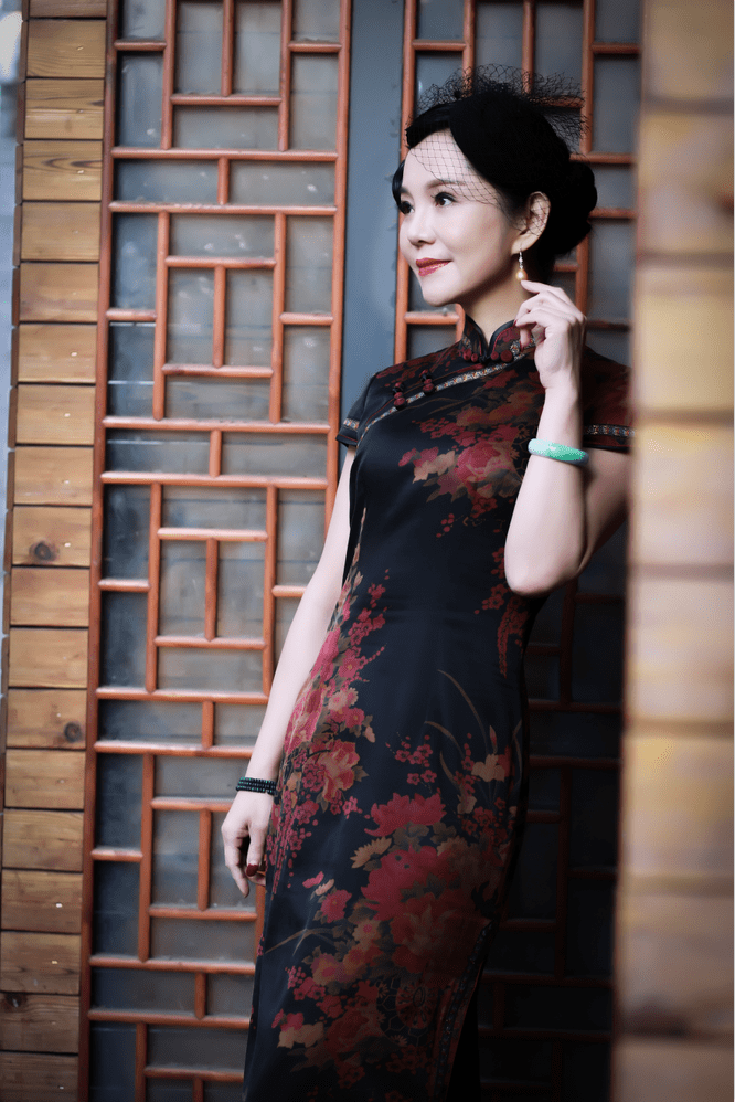高贵庄|济南旗袍金扣子写真体验被温柔治愈