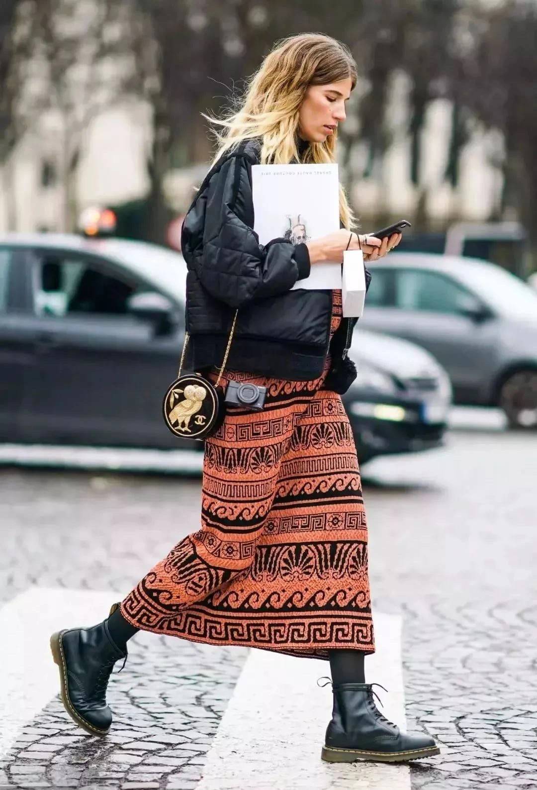 感觉|马丁靴的时尚再回归！再好穿也有翻车的时候，这几种组合最百搭