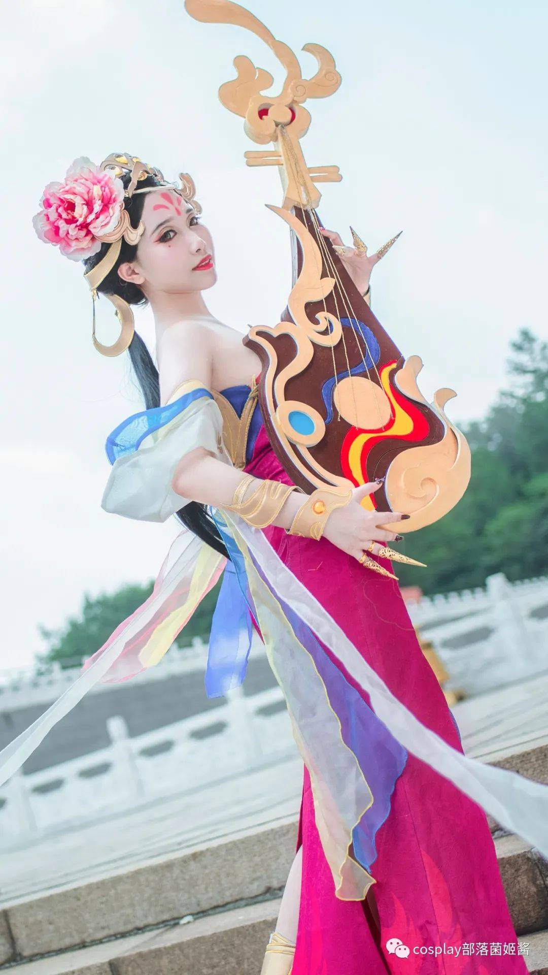 cos王者荣耀杨玉环霓裳曲cos正片玥颜