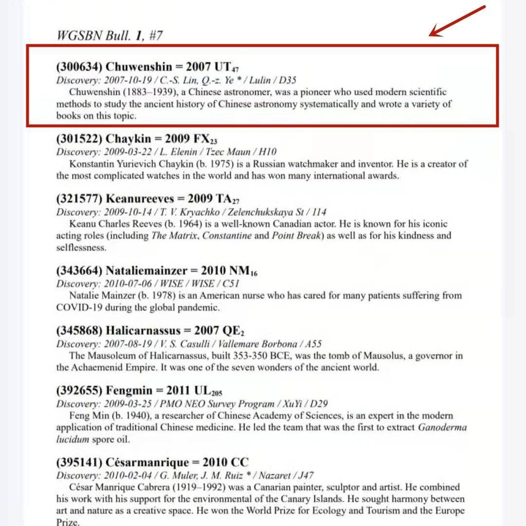 一小行星以这位昆山人命名，被永久命名为“朱文鑫星”_搜狐网