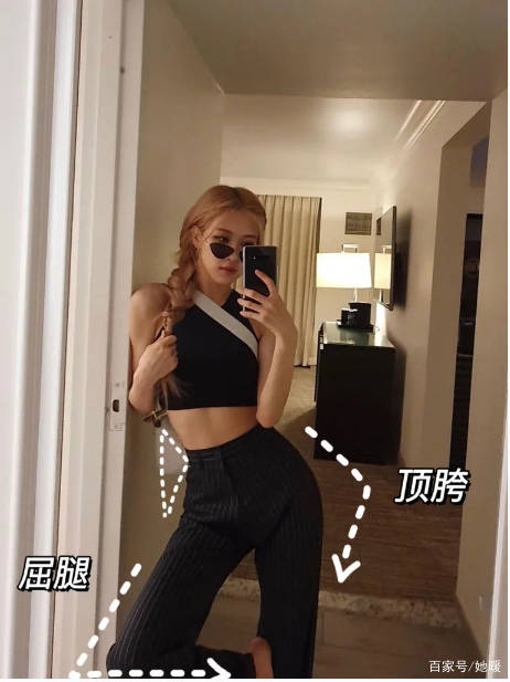 Liya|女明星“ 渣女站姿 ”火了！腰和屁股凹成90度，这谁顶得住？