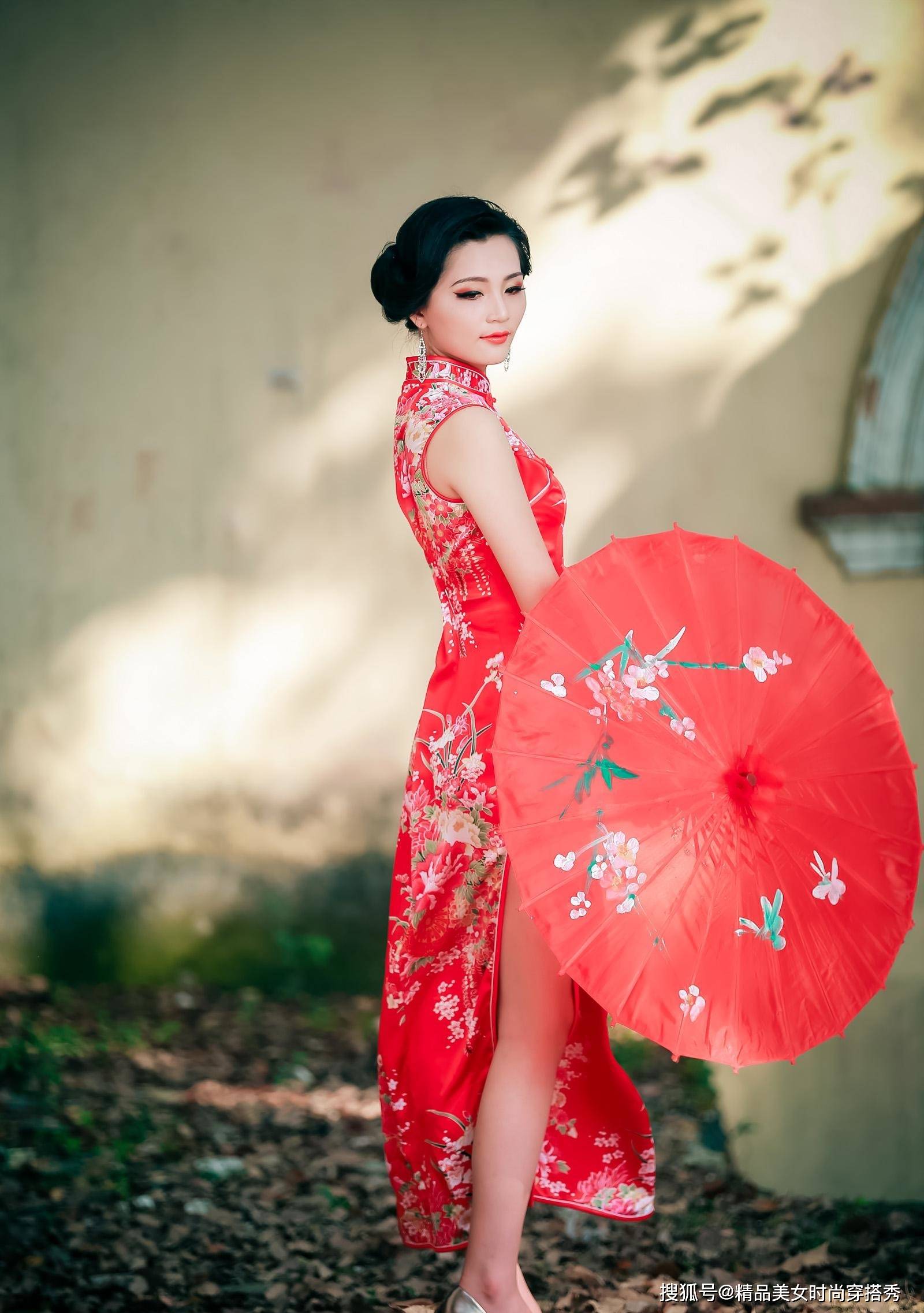 典雅中国风旗袍值得你拥有