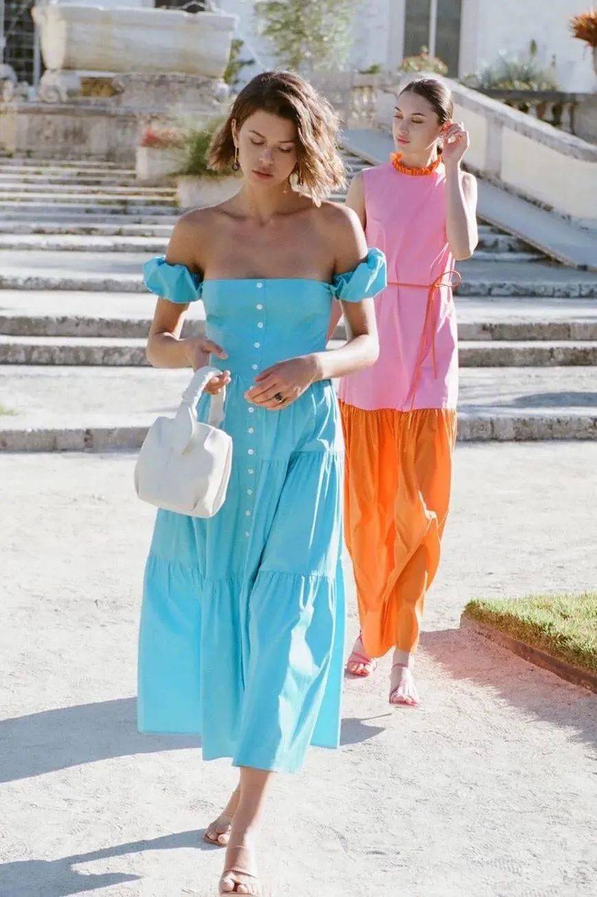 小白|“平底鞋+裙子”穿出女人最轻松,优雅的样子,巨时髦!