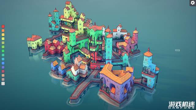 无门槛的玩法,无限多的可能——《城镇叠叠乐》简评_游戏