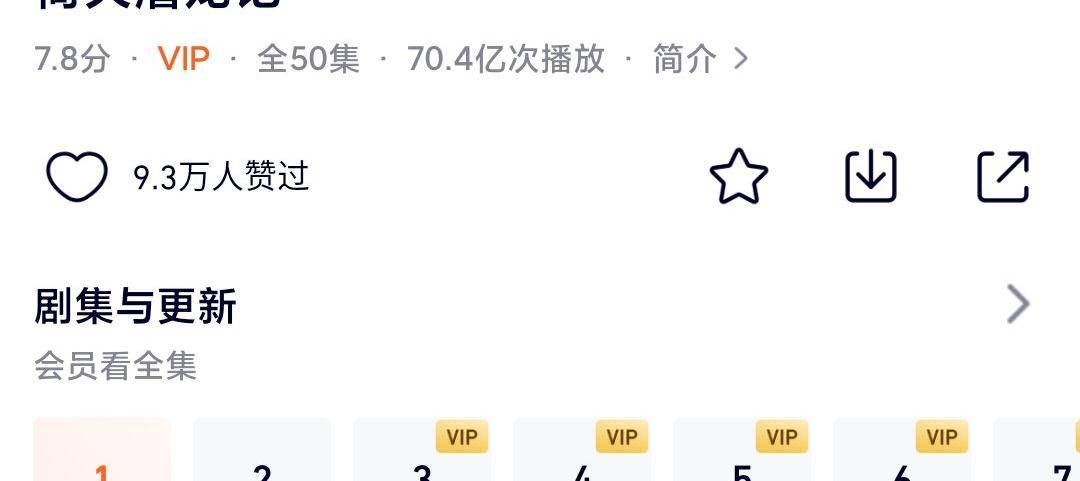 慢动作|同一播放平台，《新倚天》播放量超70亿，于荣光的《天龙八部》呢