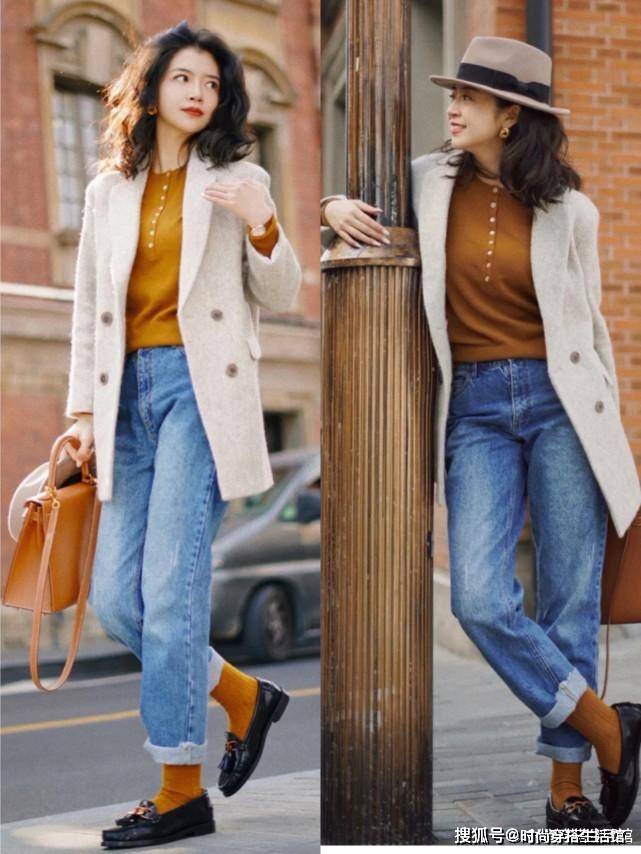 风衣|看了那么多穿搭,我总结了3个穿衣小技巧,40+女人照着穿就很时髦