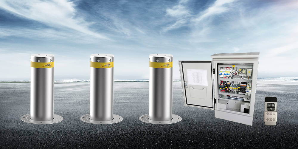 t系列液压一体升降柱产品由升降柱柱体,控制系统(控制箱),手动1按键盒