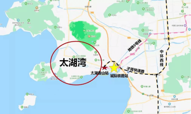 上述图片来源于网络自从太湖湾被苏州十四五规划重点圈出之后,政府