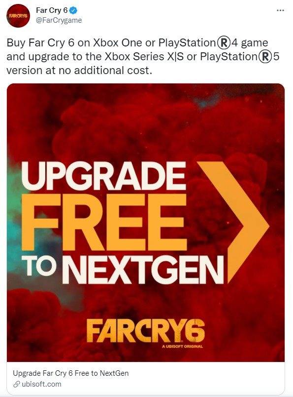 玩家|育碧官方小贴士：X1/PS4《远哭6》可免费升级次世代