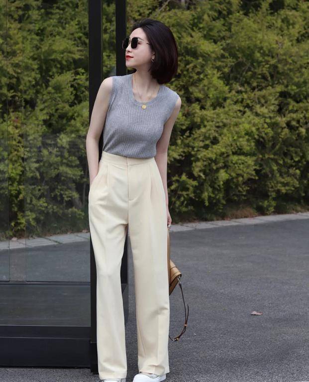 高个子|阔腿裤也不是万能的,不想“显胖显矮”,这份搭配指南请收好