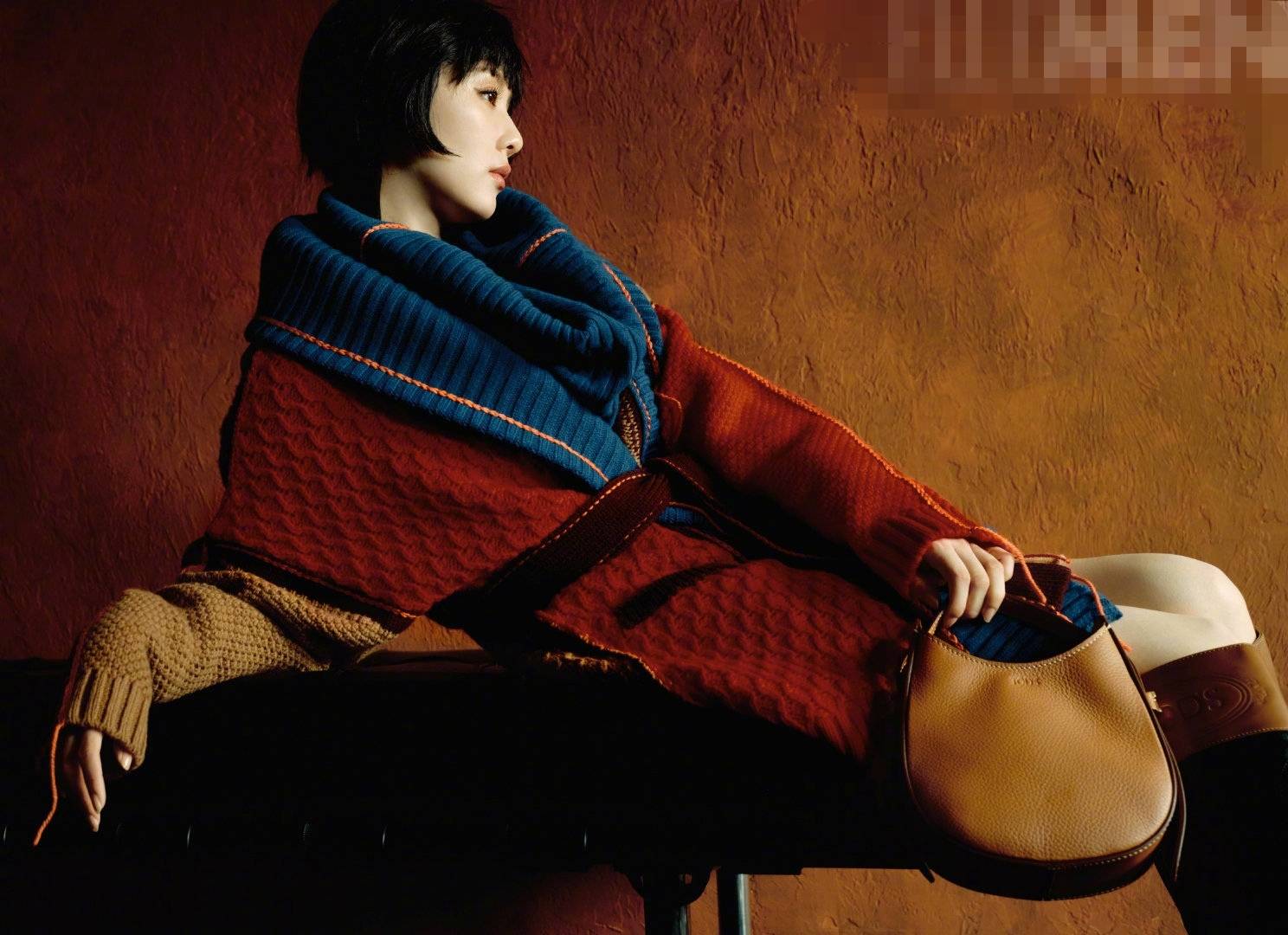 整体|刘诗诗最新大片,挑战鲢鱼头短发,利落时髦获好评