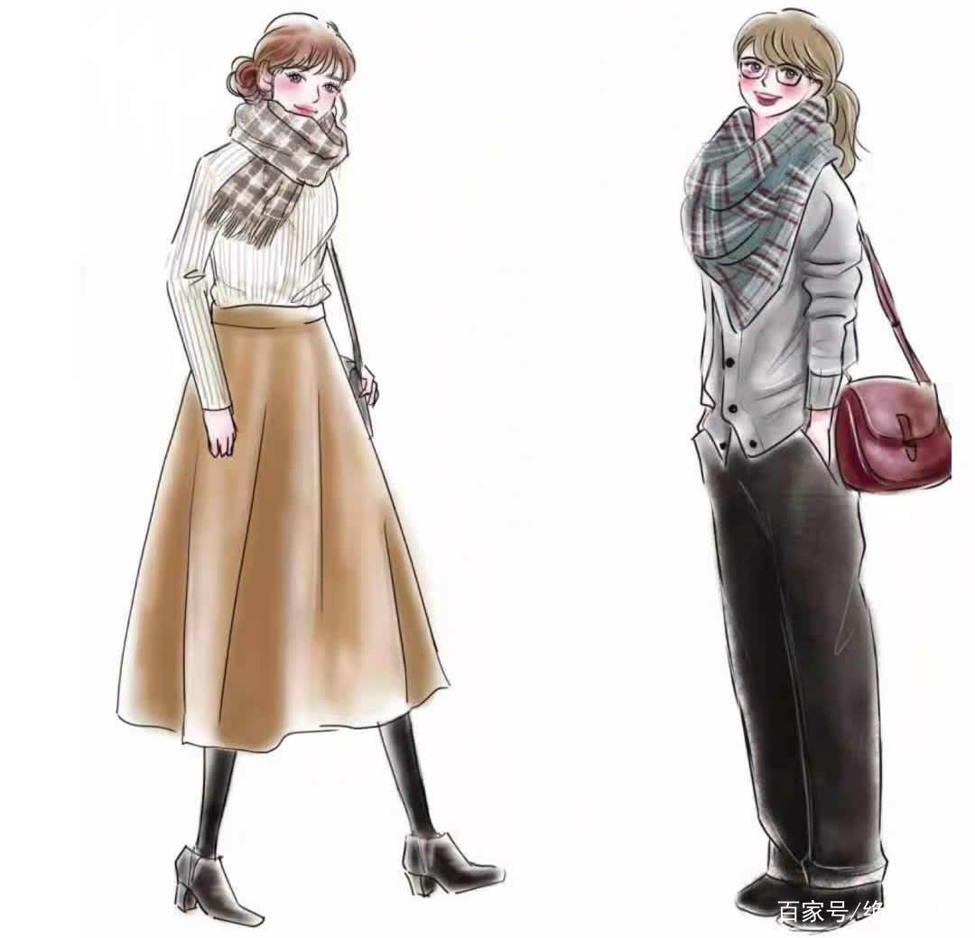 状态|3种穿衣状态，你是哪一种？早秋最美“手绘穿搭”，只教穿衣干货