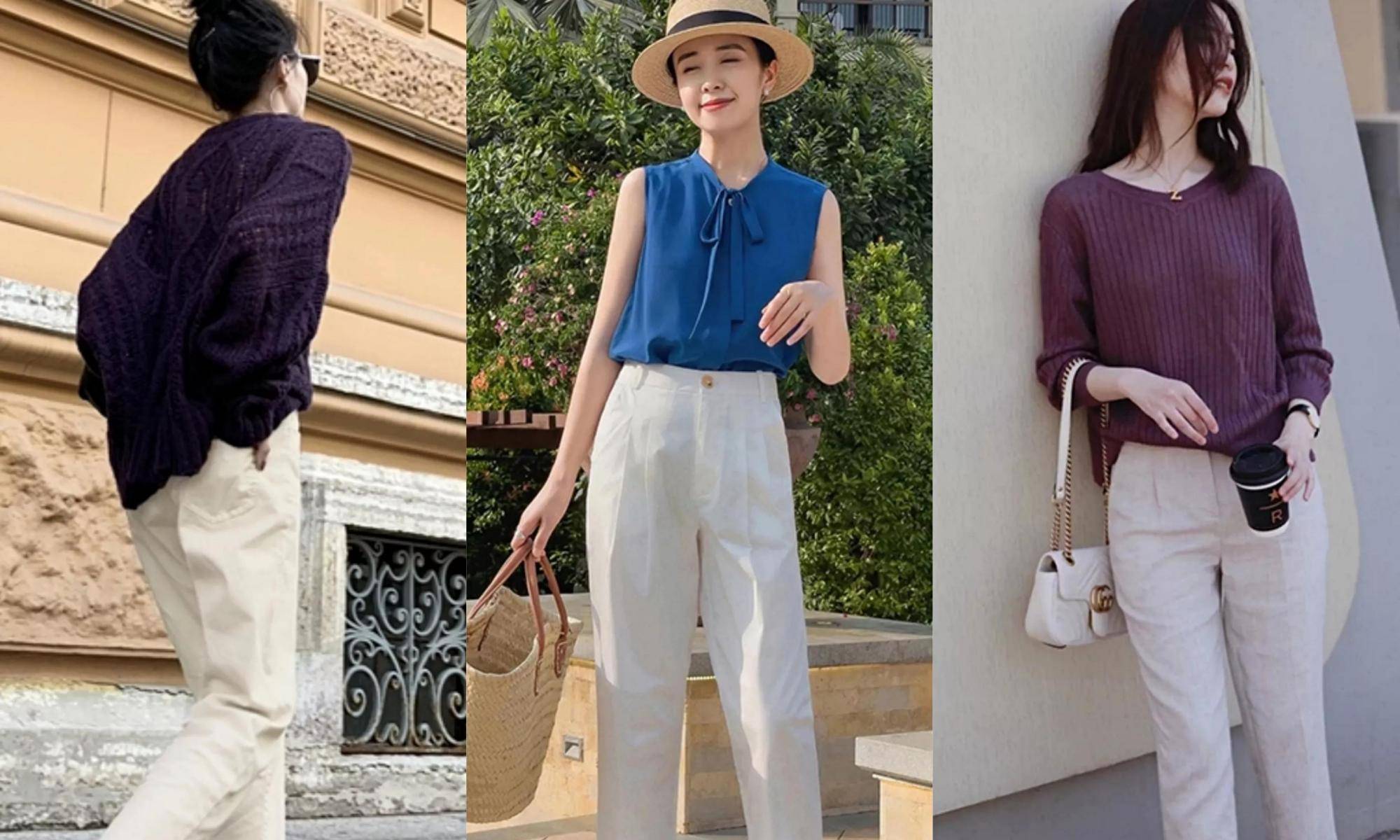 中性|40岁后穿搭也可以时髦青春，掌握这几个搭配小技巧，好看又显气质