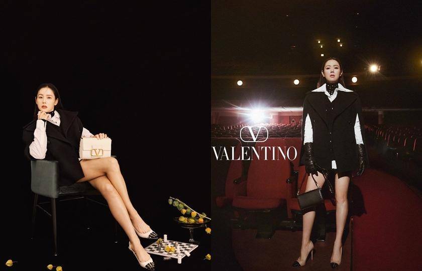 高跟鞋|孙艺珍最新大片撞衫杨幂、唐嫣！满屏逆天长腿「她」最美