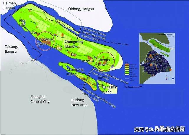 原創每年增加5平方公里長江生下的崇明島面積或超兩個新加坡