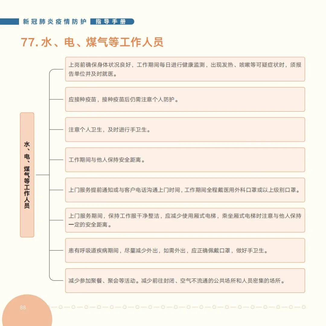 疫情|国家卫健委发布《新冠肺炎疫情防护指导手册》