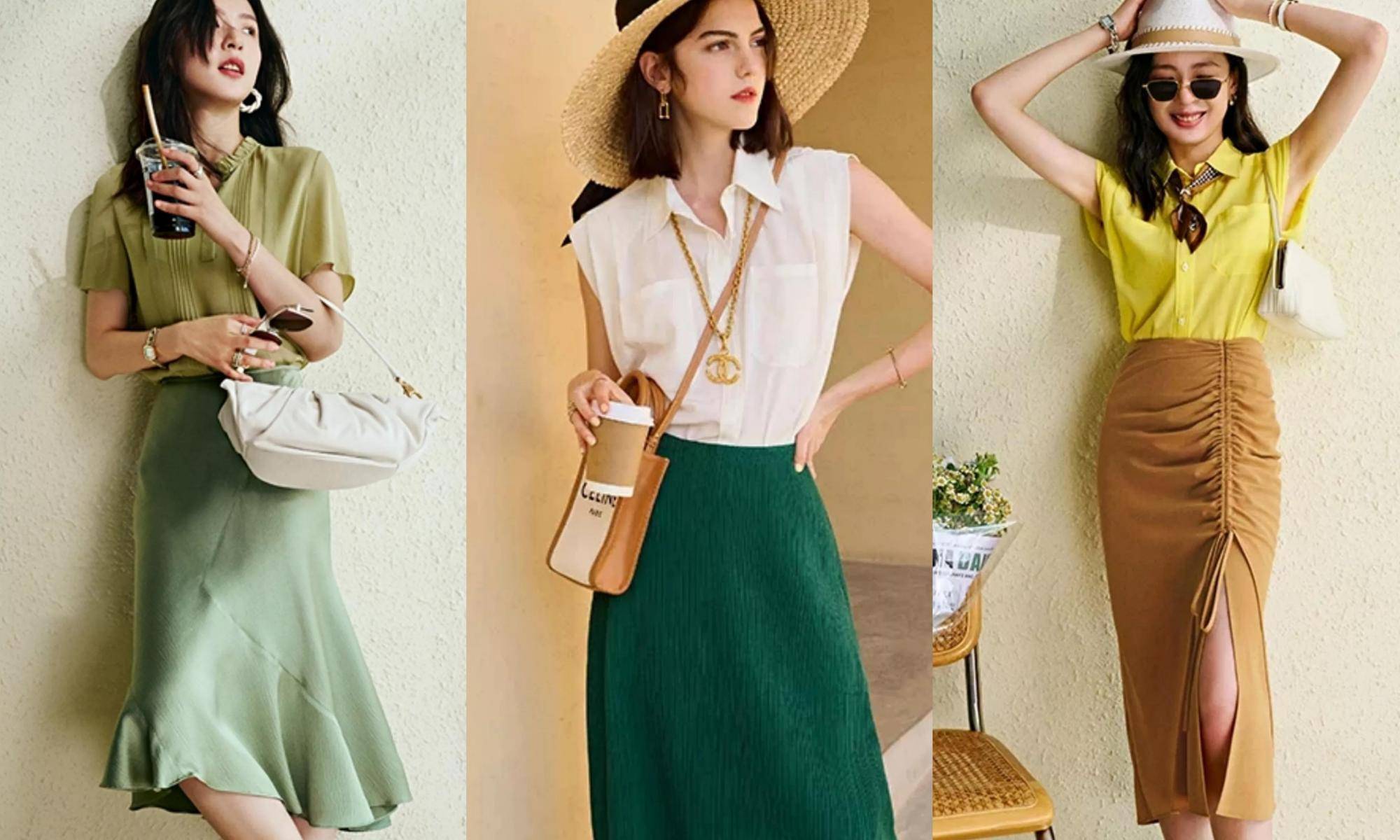 显得|40岁女人，夏季法式风穿搭会很适合你，不费力就可以很时髦