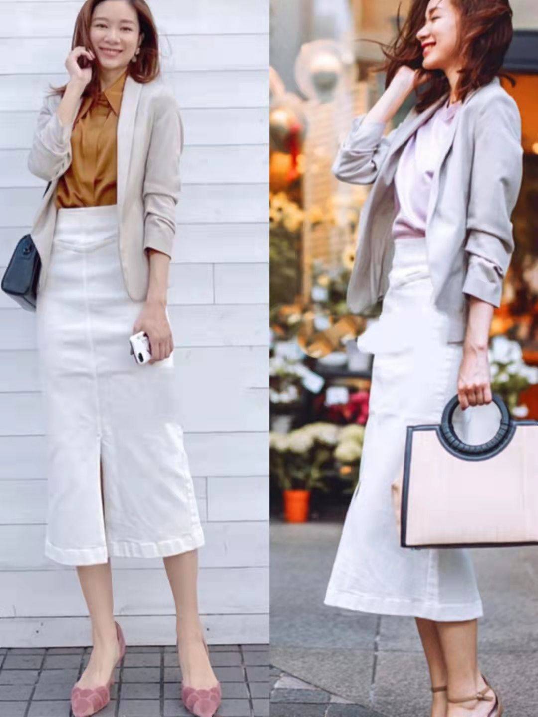 显高|40岁女人可照搬的优雅秋装，掌握这四个搭配技巧，演绎简约气质美