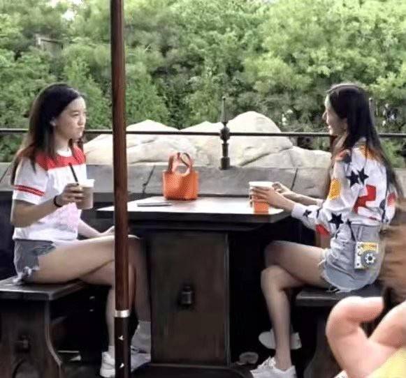 色彩|15岁李嫣私下真高调！背大牌包比妈妈都要高冷，T恤都穿出高级感