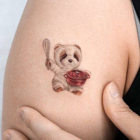 精致小巧的女生纹身图案