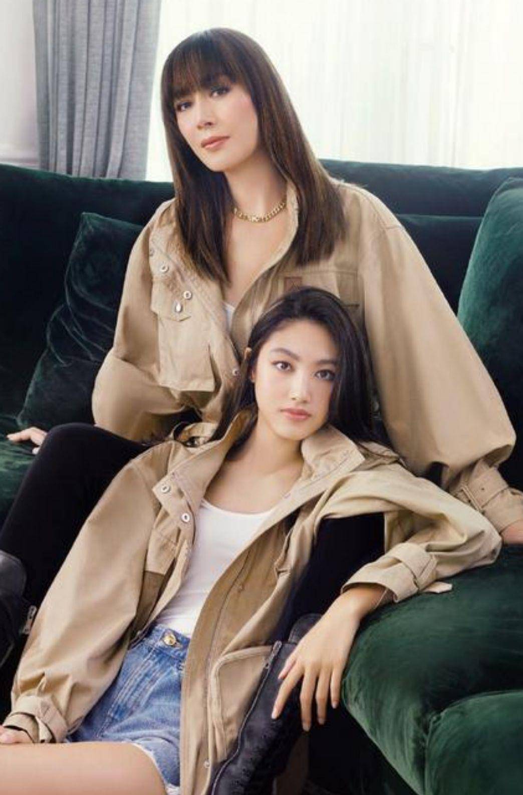 身材|任达华女儿16岁就一米八高,完美遗传妈妈的身材,这长腿太吸睛了