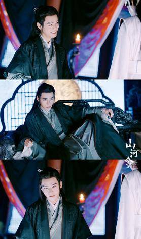 谷主|《山河令》温客行红衣帅翻！温客行10套古装造型，花花绿绿的衣服只有他能驾驭