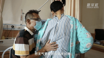 庞贝|她在ICU住了12年， “筷子”敲字激励他人……