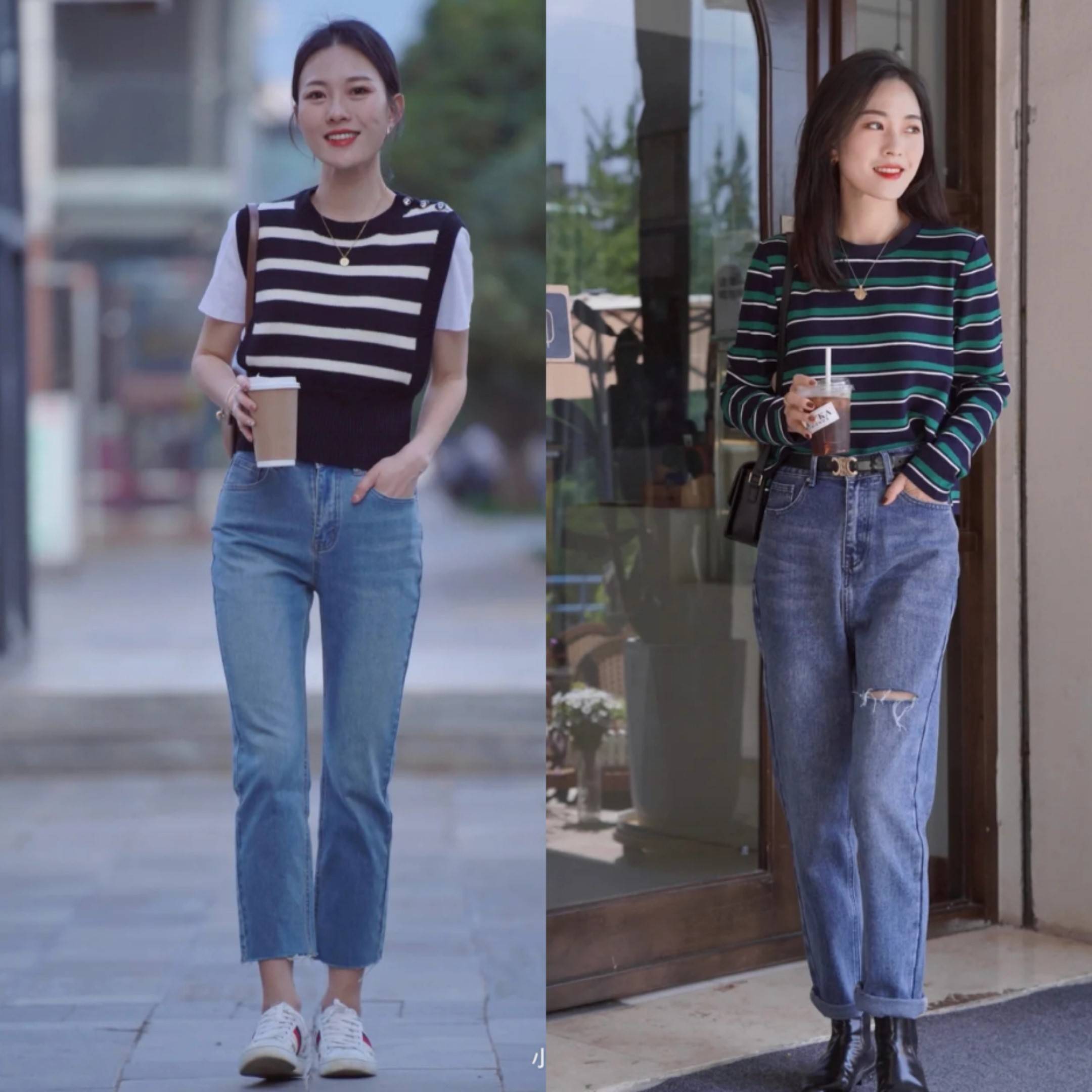 身材|这些秋日休闲look，每套都好时髦！