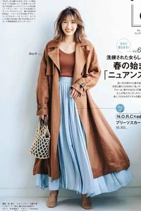 风衣|秋季穿搭没头绪？这样穿轻松美出时尚感！