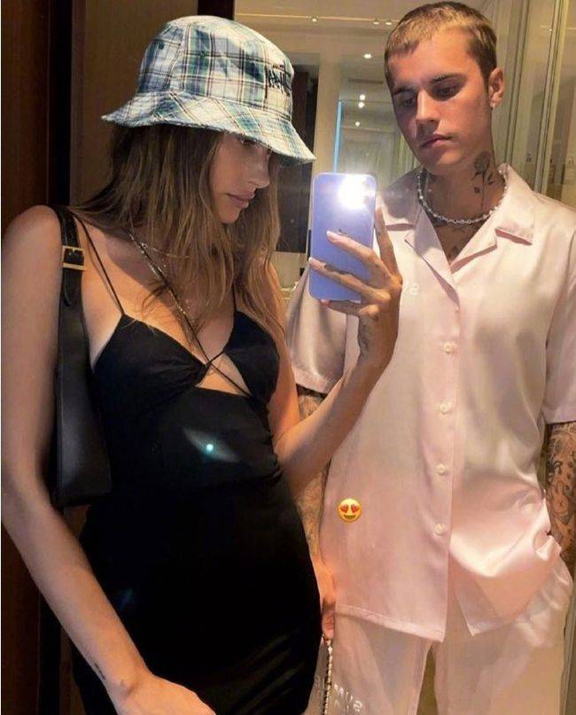 身材|比伯夫妇走红毯，1米71海莉穿黑裙身材全场瞩目，太长脸了