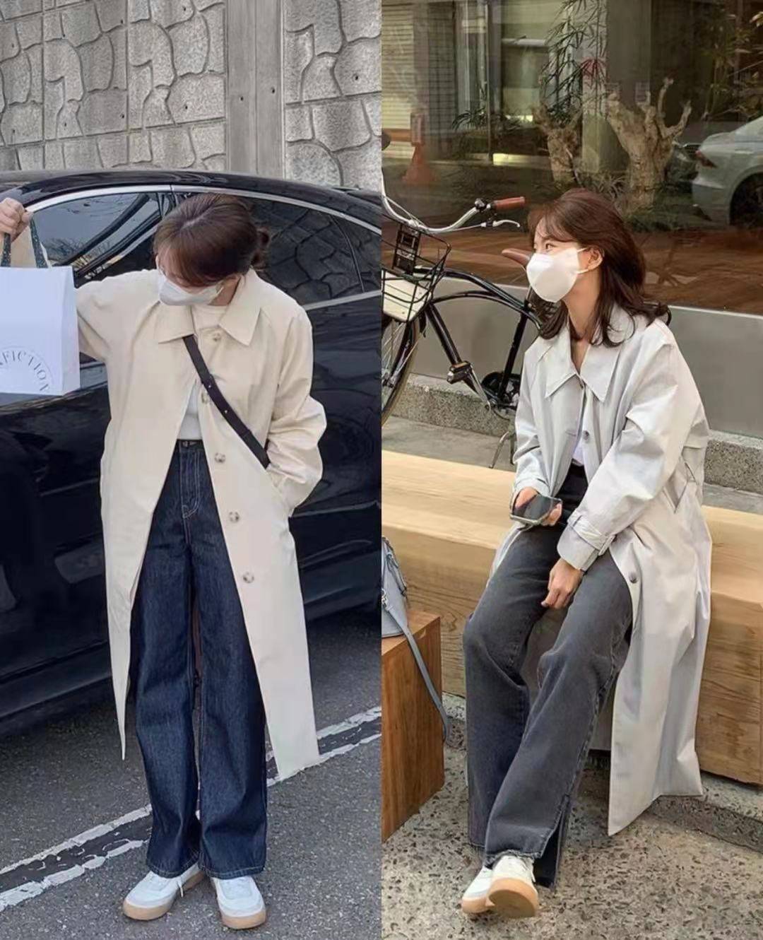 黑色|普通的牛仔裤也可以穿出chic！打造出好气质