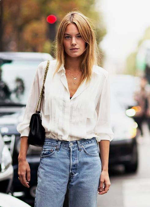 美人|杨采珏穿衬衫是法式美人,怎么我穿就成了法式土狗?