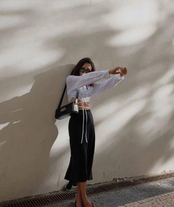 美人|杨采珏穿衬衫是法式美人,怎么我穿就成了法式土狗?