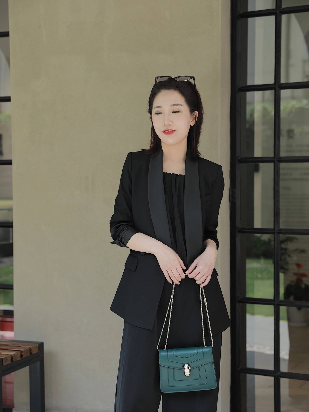 职场|职场穿搭丨假装自己是女总裁，158小骨架穿上后多了一份挺拔感