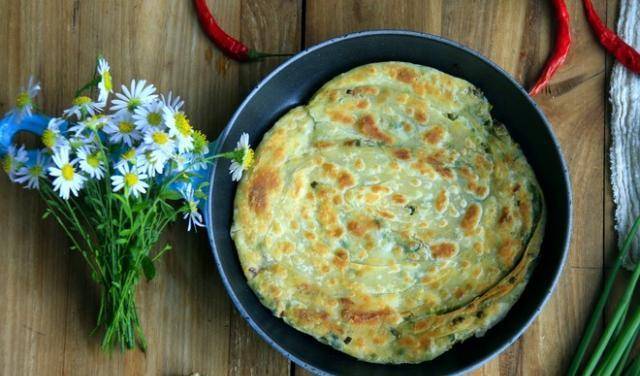 大葱|早餐还在吃水煮蛋吗?快试试这个饼吧,简单好做10分钟做一锅