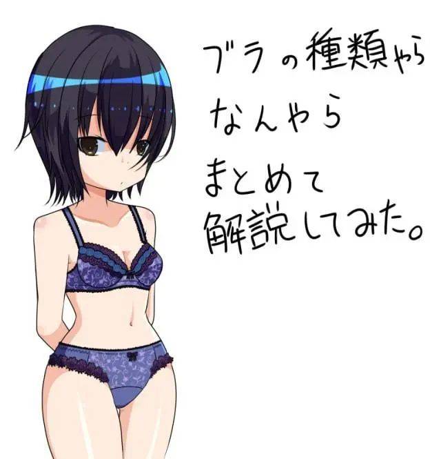 板绘中绘制清凉女性角色你必须知道的不同类型胸罩尺寸与名称