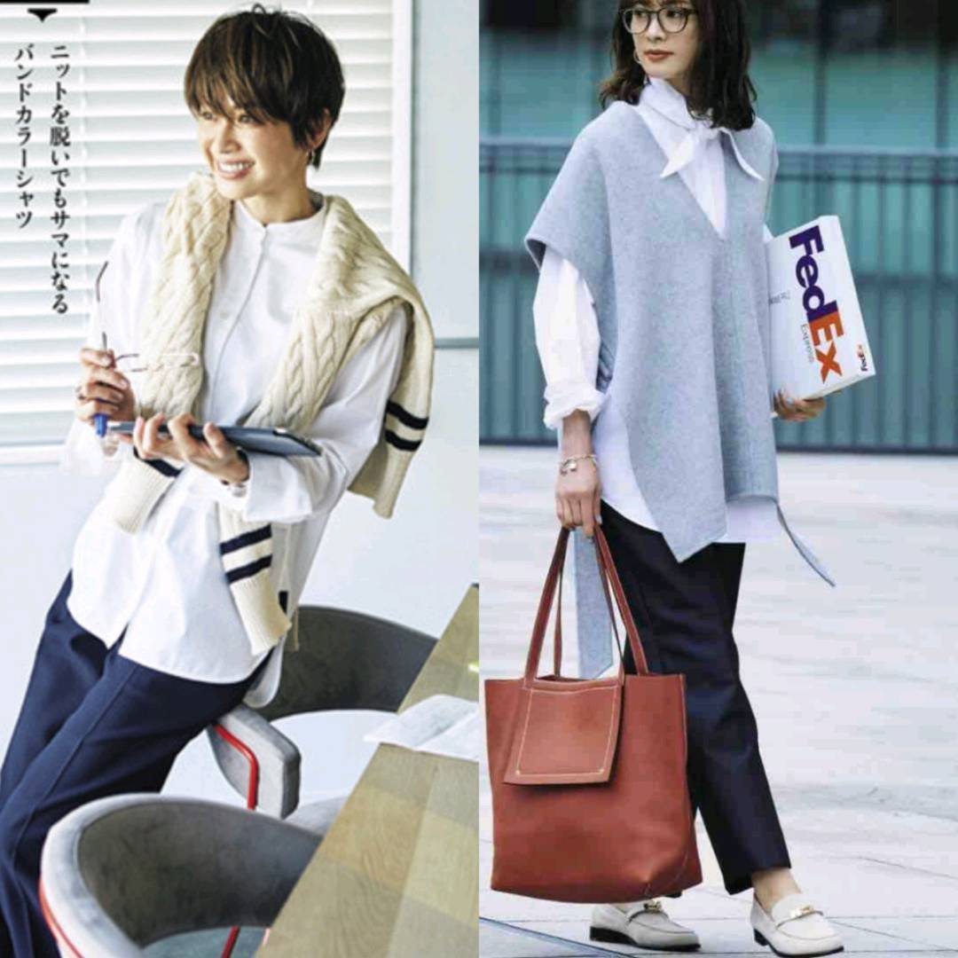 层次|大龄女性气质“质检员”白衬衫,内搭外穿都亮眼