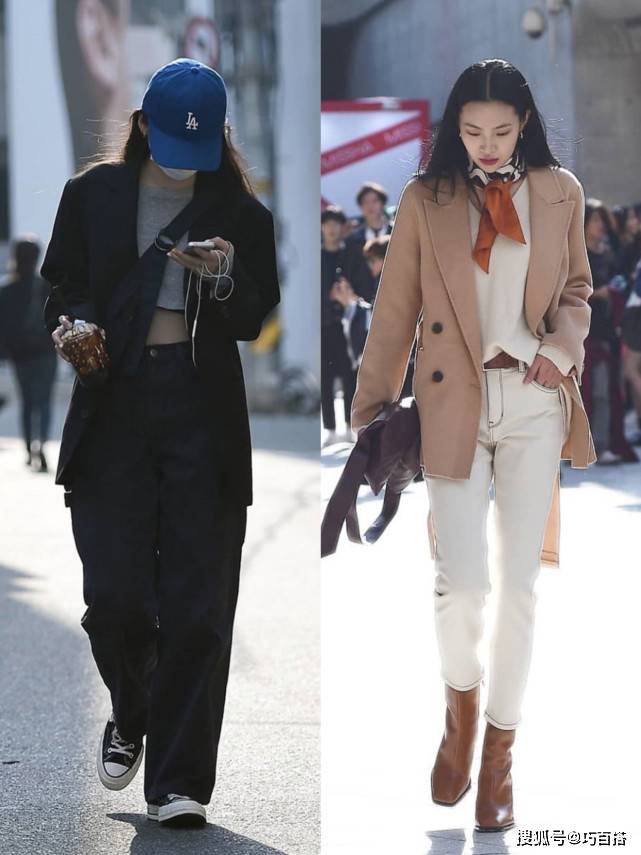 女生|看韩国街拍学穿搭！秋季人手一件的单品，穿对了时尚感信手拈来