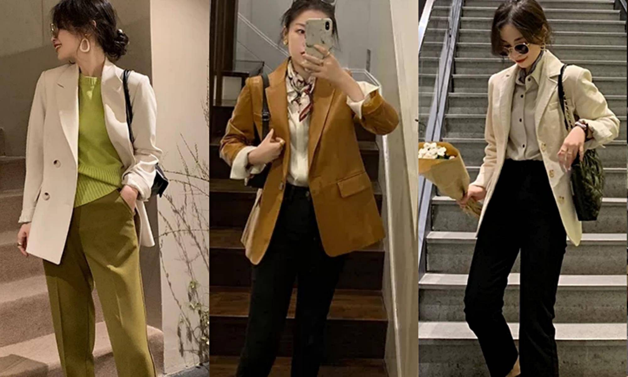 黑色|春季教你玩转简约轻熟风穿搭，减龄时髦，穿出优雅女人味