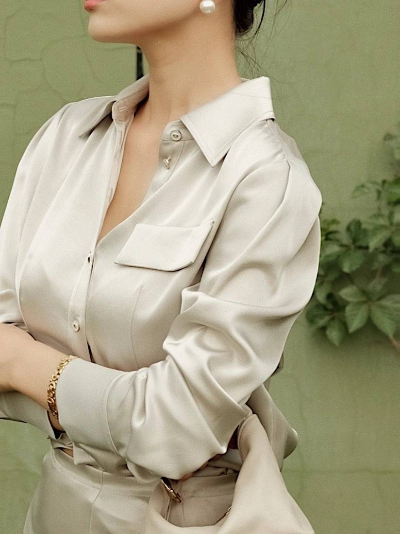 真丝|职场穿搭丨精致优雅的轻熟女应该怎么穿？