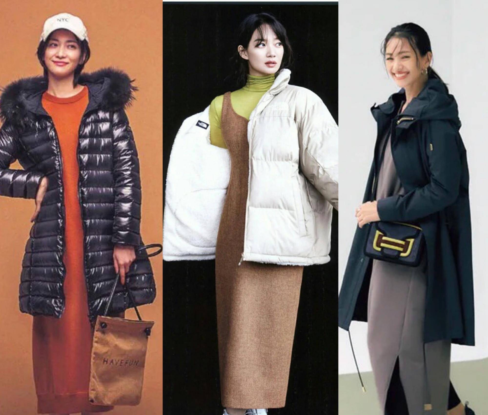 福利|怕冷女人的福利！冬天这样穿羽绒服时髦显瘦，太美了