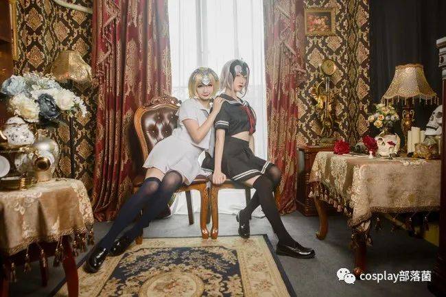 摄影|cos：黑白贞才是一对好朋友，真的很甜