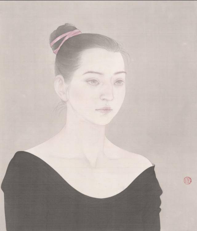 刘瑶工笔人物画欣赏