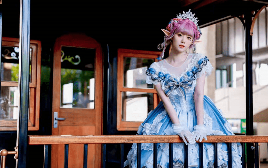 Rita|Rita的Lolita装素雅,小钰的Lolita装绝美,难怪Rookie选择了后者