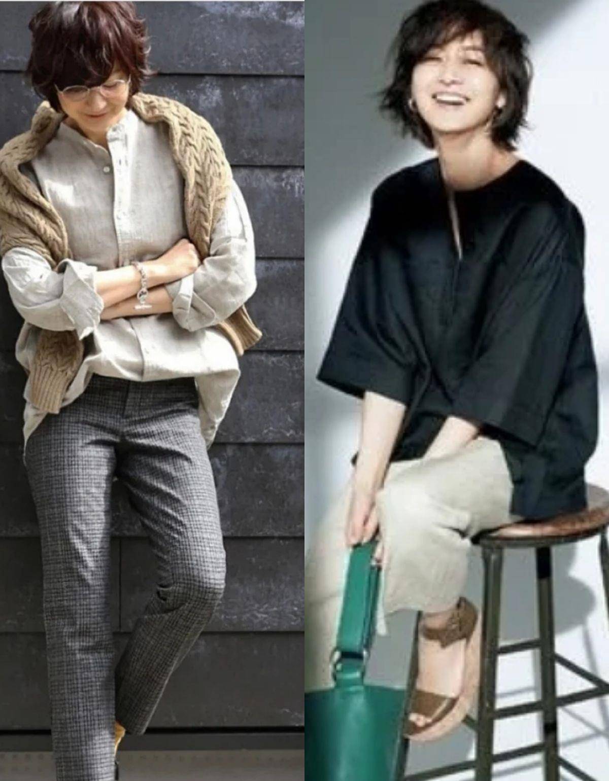 风衣 50岁女人不显老不扮嫩,学日本大婶的搭配,4件单品穿出好气质