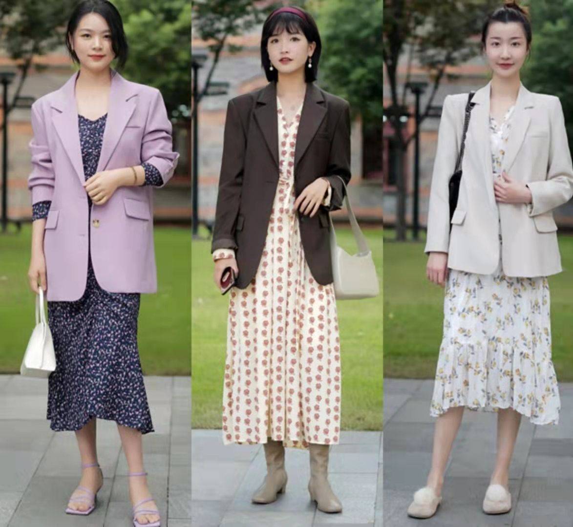 风衣 秋季别只会穿裤子，这4种“裙装”搭法优雅时尚，40岁女人穿真美