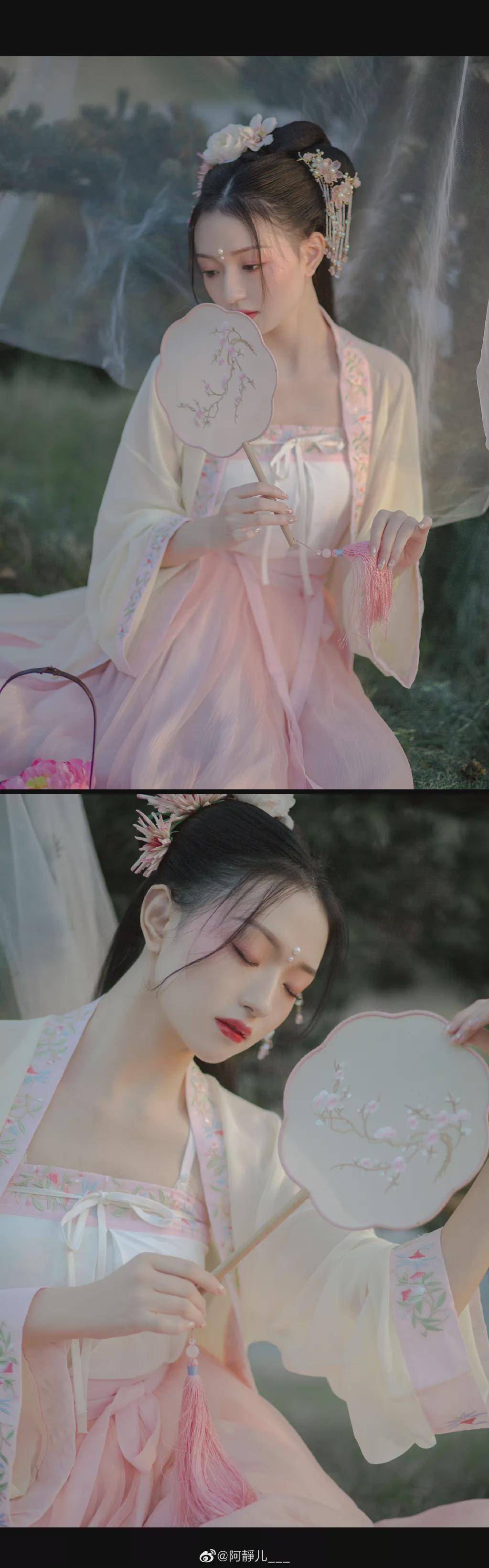 仙女 汉服小仙女:更那堪,冷清秋